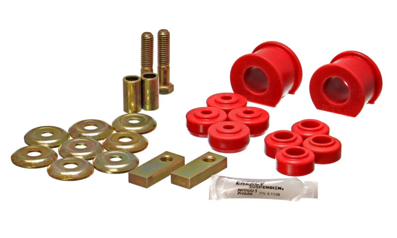 Energy Suspension Chrysler RWD F/J/M Body Red 1-1/8in Front Sway Bar Bushings - Main Product View
