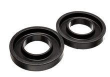 Load image into Gallery viewer, Energy Suspension Coil Spring Isolator Set - Black - Side View