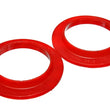 Load image into Gallery viewer, Energy Suspension Coil Spring Isolator Set - Red - Side View