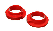 Load image into Gallery viewer, Energy Suspension Coil Spring Isolator Set - Red - Main Product View
