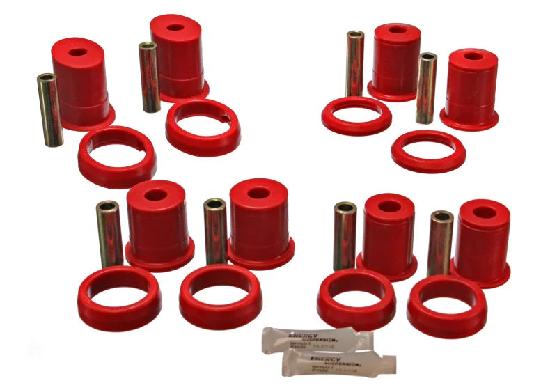 Energy Suspension Diff Contorl Arm W/Thrust Wsh - Red - Main Product View