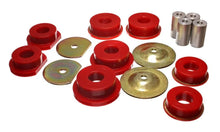 Load image into Gallery viewer, Energy Suspension Dodge 08-10 Challenger/ 07-10 Charger/05-08 Magnum RWD Red Rear Subframe Bushings - Main Product View