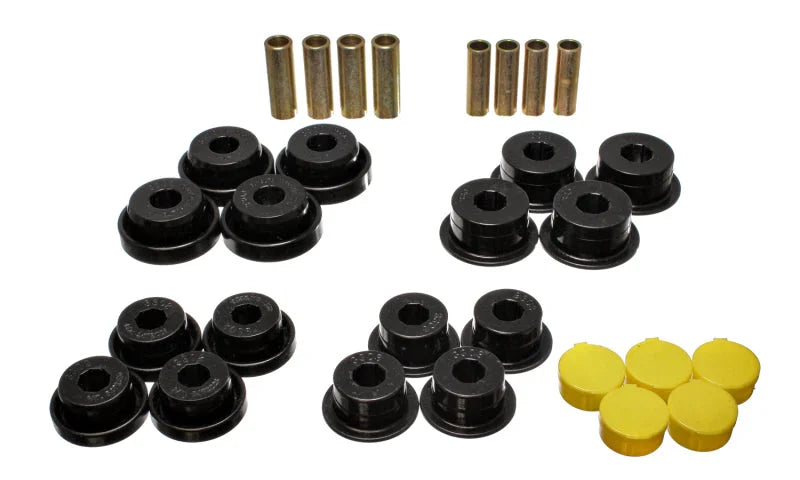 Energy Suspension Dodge Ram 99-01 1500/99-02 Ram 2500/3500 4WD Black Frt End Control Arm Bushing Set - Main Product View