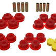 Load image into Gallery viewer, Energy Suspension Dodge Ram 99-01 1500/99-02 Ram 2500/3500 4WD Red Front End Control Arm Bushing Set - Side View