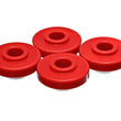 Load image into Gallery viewer, Energy Suspension Dodge Truck Strut Rod Bushings - Red - Side View