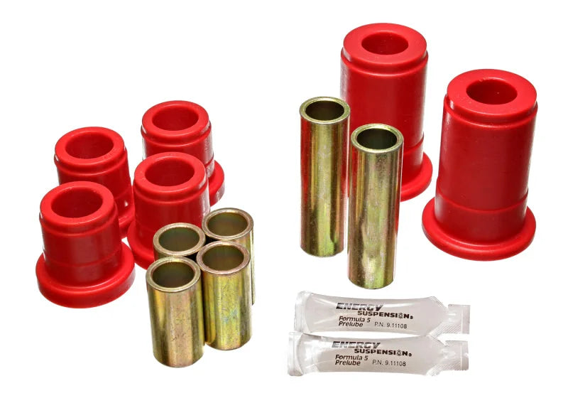 Energy Suspension Dodge Van Control Arm Bushings - Red - Main Product View