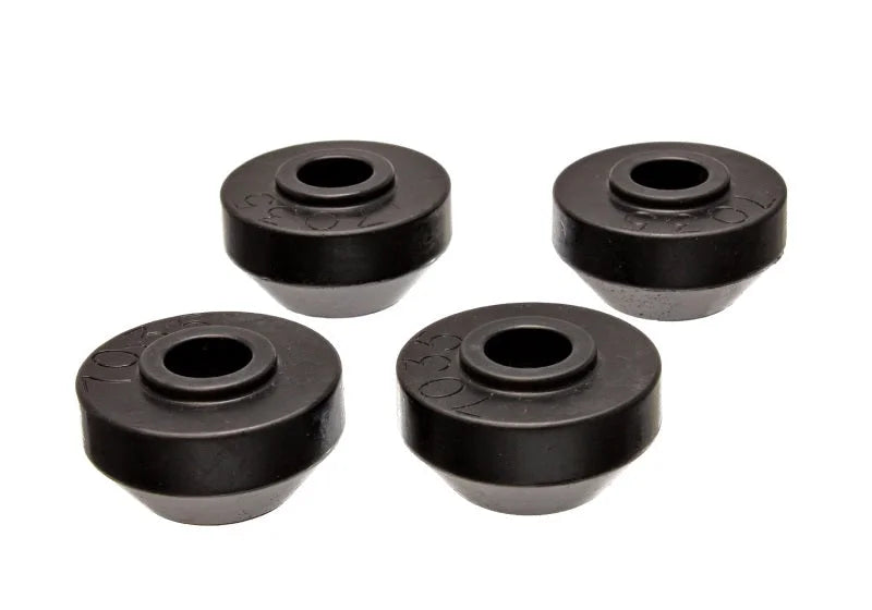 Energy Suspension Dodge Van Strut Rod Bushings - Black - Side View
