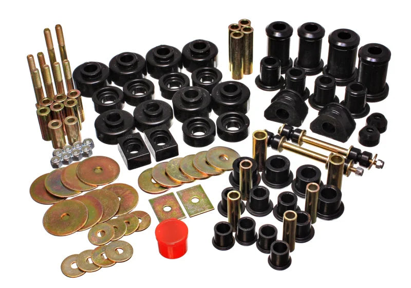 Energy Suspension F-150/F-250 4WD Black Hyper-flex Master Bushing Set - Main Product View