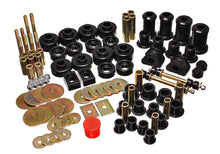Load image into Gallery viewer, Energy Suspension F-150/F-250 4WD Black Hyper-flex Master Bushing Set - Main Product View