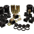 Load image into Gallery viewer, Energy Suspension 00-1/01 Mitsubishi Eclipse FWD Black Hyper-flex Master Bushing Set - Main Product View