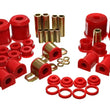 Load image into Gallery viewer, Energy Suspension 00-1/01 Mitsubishi Eclipse FWD Red Hyper-flex Master Bushing Set - Main Product View