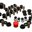Load image into Gallery viewer, Energy Suspension 95-99 Mitsubishi Eclipse FWD/AWD Black Hyper-flex Master Bushing Set - Main Product View