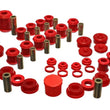 Load image into Gallery viewer, Energy Suspension 95-99 Mitsubishi Eclipse FWD/AWD Red Hyper-flex Master Bushing Set - Main Product View