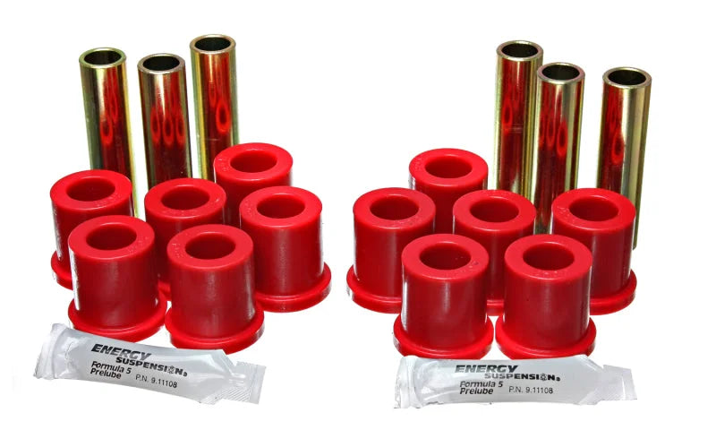 Energy Suspension Fd 2Wd Rr Sprg Bush Set - Red - Main Product View