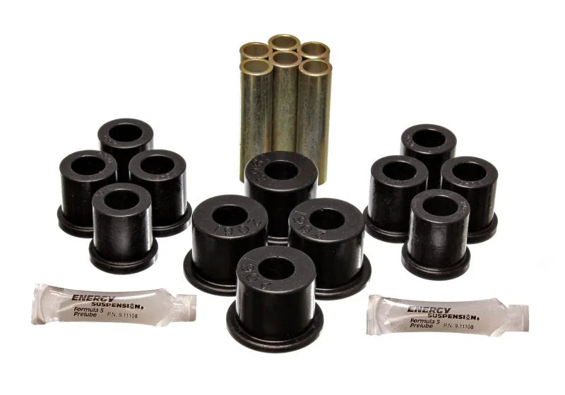 Energy Suspension Fd 4 Wd Frt Sprg Bush Set - Black - Side View