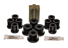 Load image into Gallery viewer, Energy Suspension Fd 4 Wd Frt Sprg Bush Set - Black - Side View