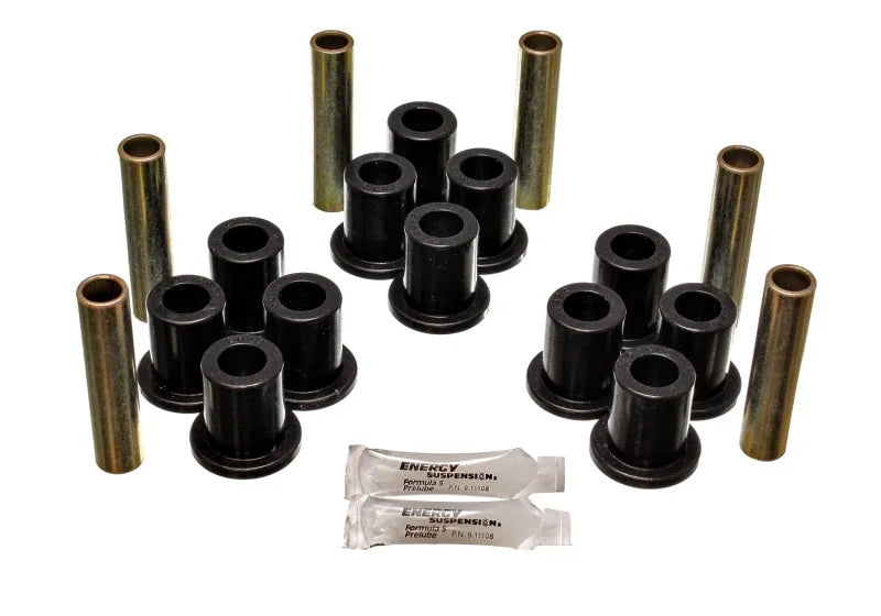 Energy Suspension Fd 4 Wd Frt Sprg Bush Set - Black - Side View