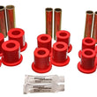 Load image into Gallery viewer, Energy Suspension Fd 4 Wd Frt Sprg Bush Set - Red - Side View