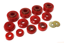 Load image into Gallery viewer, Energy Suspension Fd 4Wd Body Mounts - Red - Main Product View