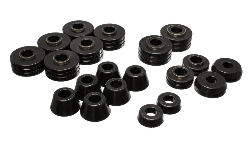 Energy Suspension Fd Bronco Body Mount Set - Black - Main Product View
