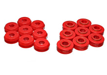 Load image into Gallery viewer, Energy Suspension Fd Bronco Body Mount Set - Red - Main Product View