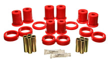 Load image into Gallery viewer, Energy Suspension Fd Diff Cntrl Arm W/Thrust Wsh - Red - Main Product View
