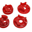 Load image into Gallery viewer, Energy Suspension Fd Motor Mnt Inserts - Red - Main Product View