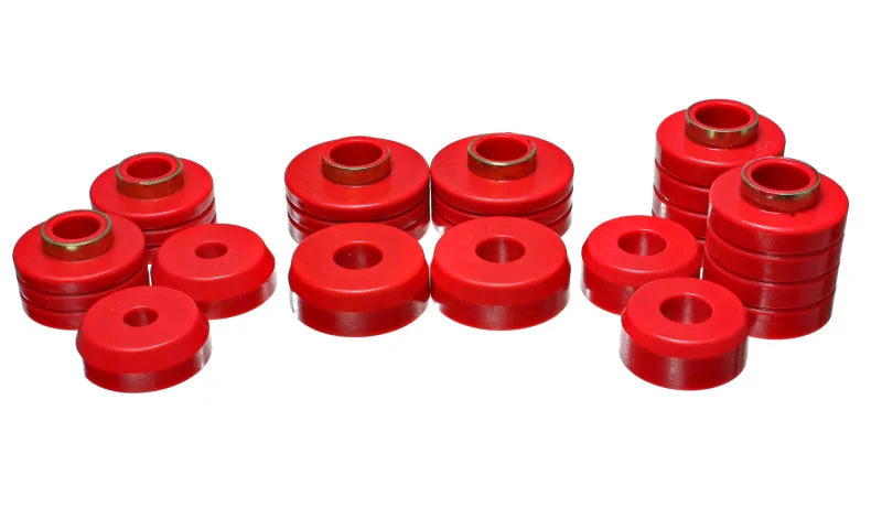 Energy Suspension Fd Ranger Cab Mount Set - Red - Main Product View