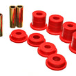 Load image into Gallery viewer, Energy Suspension Fd Rear Subframe Bush Set - Red - Side View