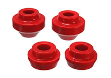 Load image into Gallery viewer, Energy Suspension Fd Strut Arm Bush Set - Red - Side View