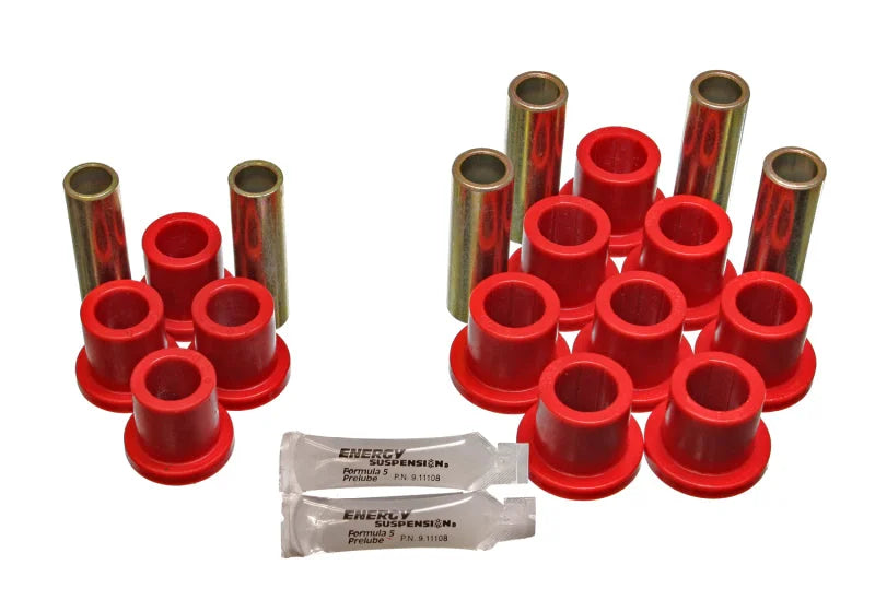 Energy Suspension Fd Trk Rr Sprg Bush O.E.M. - Red - Main Product View