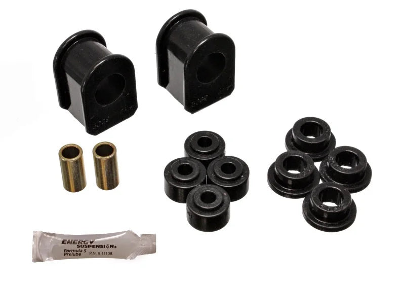 Energy Suspension Ford Black 7/8in Dia 2 1/2in Tall inBin Style Sway Bar Bushing Set - Main Product View