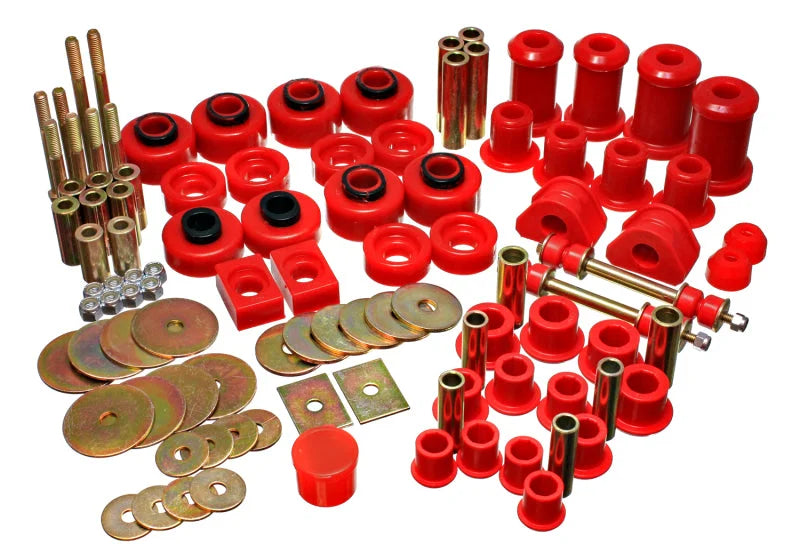 Energy Suspension Ford F-150/F-250 4WD Red Hyper-flex Master Bushing Set - Main Product View