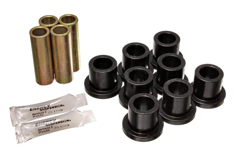 Energy Suspension Ford F-250 / F-350 Black Rear Leaf Spring Bushing Set - Main Product View