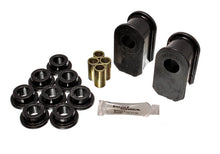 Load image into Gallery viewer, Energy Suspension Ford F100/150/250 Blk Fr &amp; Rr A Style 1in Dia Sway Bar 3-1/2in Tall Bushing Sets - Back View