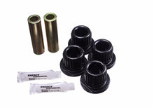 Load image into Gallery viewer, Energy Suspension Ford Rear Shackle Busing Set - Black - Main Product View