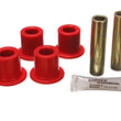 Load image into Gallery viewer, Energy Suspension Ford Rear Shackle Busing Set - Red - Main Product View