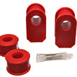Load image into Gallery viewer, Energy Suspension Ford/Mercury/Lincoln E250/E350 Van 2WD Red Front Sway Bar Bushing Set - Side View