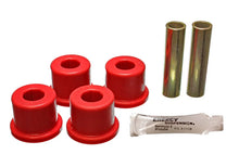 Load image into Gallery viewer, Energy Suspension Frame Shackle Set - Red - Main Product View
