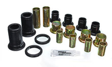 Load image into Gallery viewer, Energy Suspension Front Cntrl Arm Bushings - Black - Main Product View