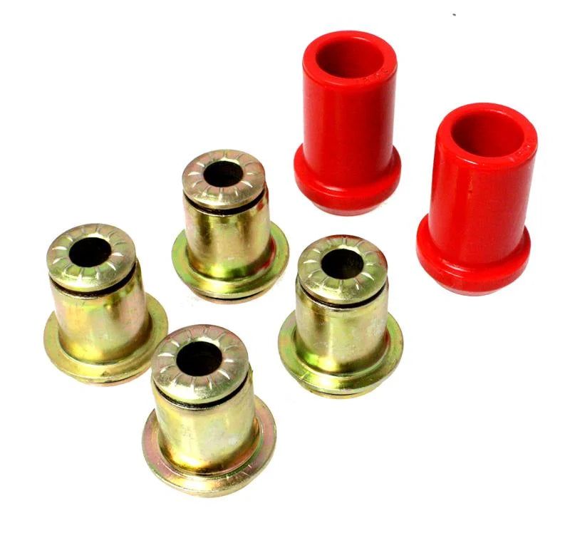 Energy Suspension Front Control Arm Bush Set - Red - Side View