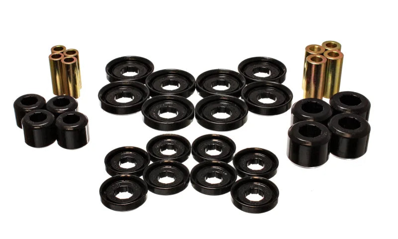 Energy Suspension Front Control Arm Bushing Set - Black - Main Product View