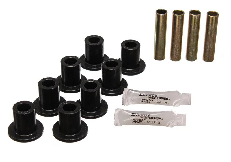 Energy Suspension Front Leaf Spring Bushing Set - Black - Main Product View