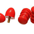 Load image into Gallery viewer, Energy Suspension Dodge Frt C.A. Bump Stop - Red - Main Product View