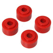 Load image into Gallery viewer, Energy Suspension Full Size Truck Red End Link Grommets 7/16in ID-7/8in Nipple OD-1 1/4in OD - Side View