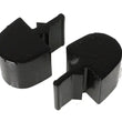 Load image into Gallery viewer, Energy Suspension GM Pull Thru Style Black Bump Stop Set - Side View