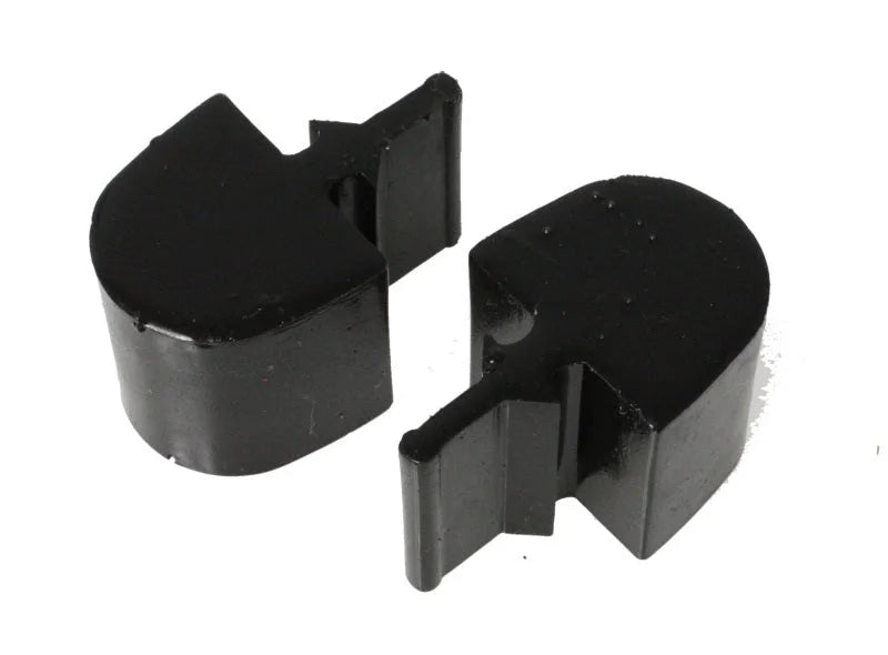 Energy Suspension GM Pull Thru Style Black Bump Stop Set - Side View