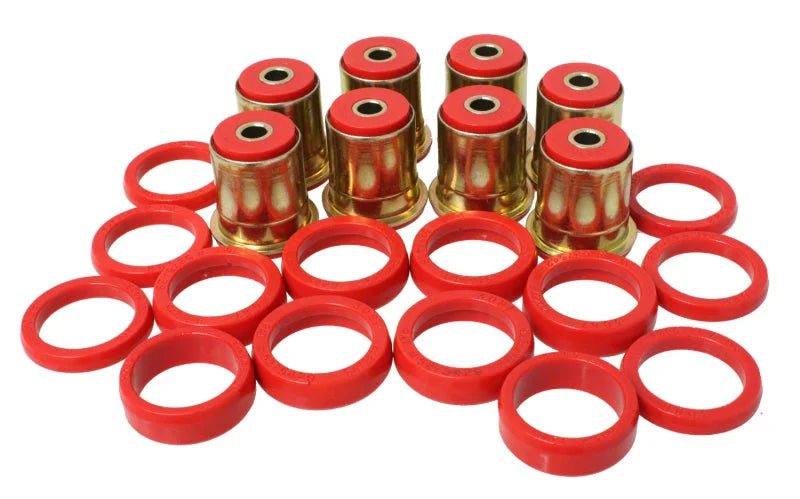 Energy Suspension GM Red Rear End Control Arm Bushng Set w/ Thrust Washer - Main Product View