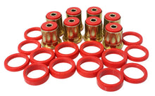 Load image into Gallery viewer, Energy Suspension GM Red Rear End Control Arm Bushng Set w/ Thrust Washer - Main Product View