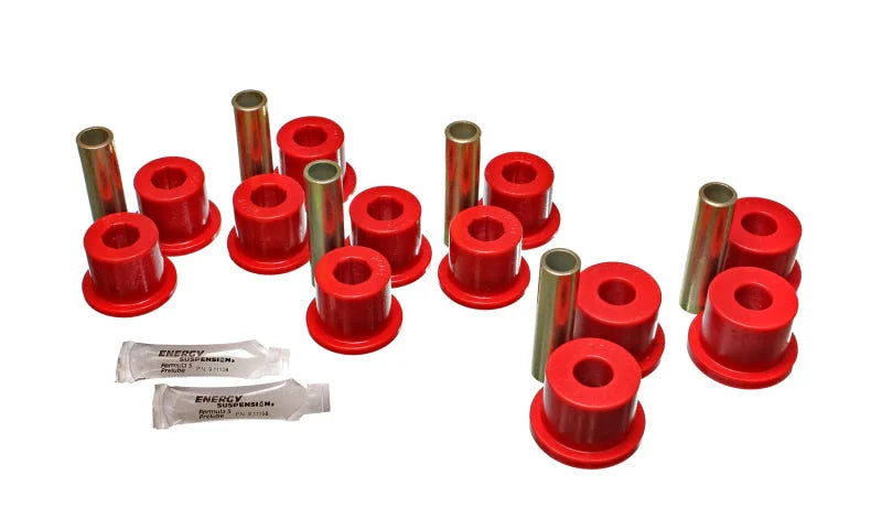 Energy Suspension Gm 2 & 4 X Rr Sprg Bush - Red - Main Product View